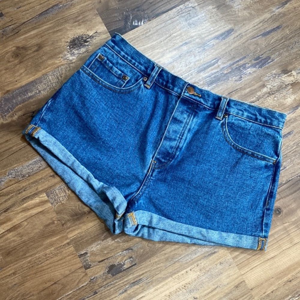 Forever 21 Button Fly Denim Shorts